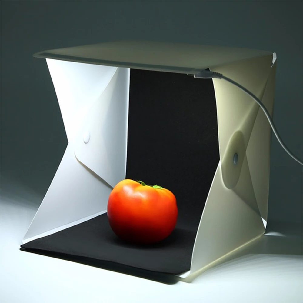 

Portable Lightbox Mini softbox LED Photo Studio Folding Light box Room Photography Backdrop Light Box Diffuse Soft Box Tent Kit