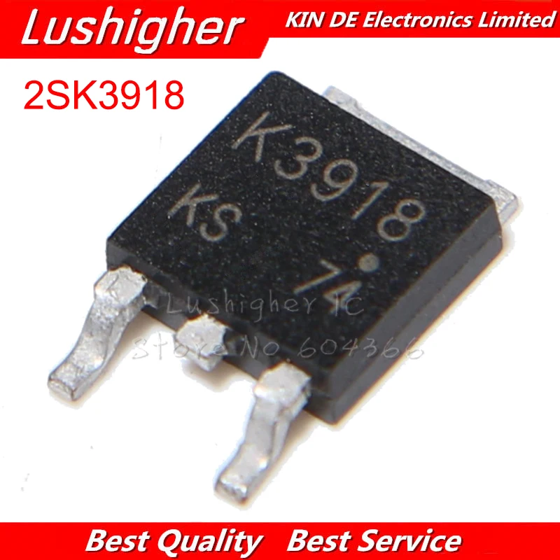 10 шт. 2SK3918 SOT252 K3918 сот МОП-транзистор SMD новый оригинальный IC | Электронные