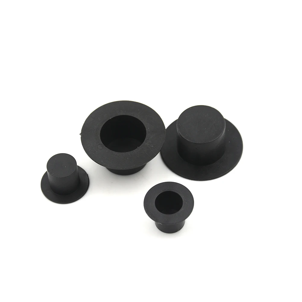 

Cute Cap The Mini Clown Hat Black Plastic Small Cap Doll Ornament DIY Accessories Craft Decoration Hot Sale 10 Pcs