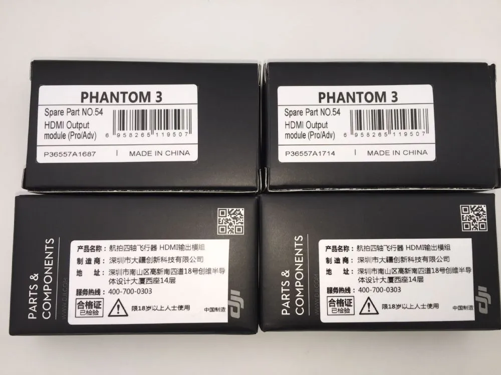 DJI Phantom 3 HDMI Output Module For Professional Or Advanced Drone DJI Accessories Part 54