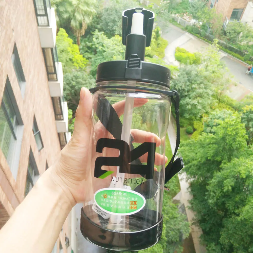 Пластиковая бутылка для воды Herbalife с веревкой 3 цвета 1000 мл|water bottle|plastic water bottlebottle