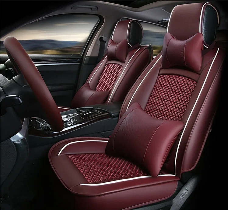 Good quality! Full set car seat covers for Jaguar XJL 2016 2010 durable