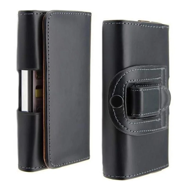 Belt Clip Holster PU Leather Mobile Phone Cases Pouch Smartphone For myPhone Q-Smart Premium Cell Cover |