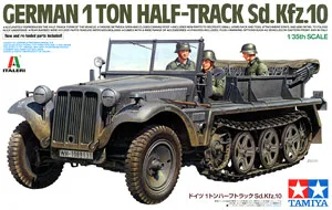TAMIYA 37016 Германия Sd. kfz.10 1 тонна полу Трековый охотничий трактор|tractor tractors|sd sdsd |