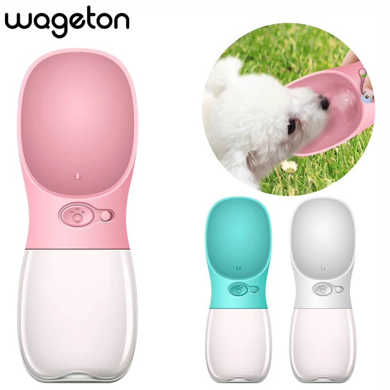 Pet бутылка для воды Wageton портативная чаша дозатора собаки чашки Путешествия