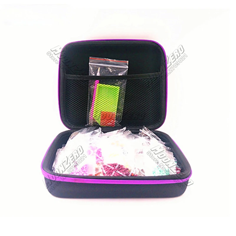 

New Mini Diamond Bag Embroidery Box Diamond Painting Diamond Accessories Makeup Tool Storage Household Appliances Box