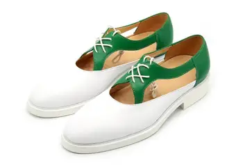 

Male New Style Fashion Leather Summer Outdoor Shoes for Men Handmade Mixed Color Flat Sandals Male