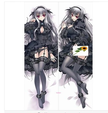 

Free Shipping New Japanese Anime hugging pillow case QW008, with clothes, Mercury Lampe, Suigintou,