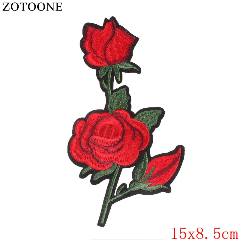 embroidered flower applique