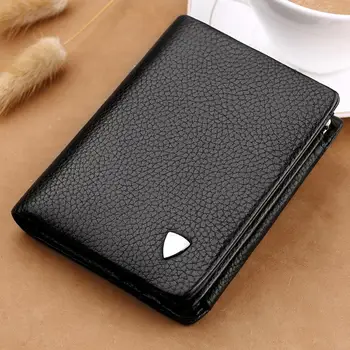 WilliamPOLO luxury brand Wallets Men Genuine Leather Trifold Card Holder Purse Clutch Wallet Men Leather Coin Pocket Coin Purse
WilliamPOLO luxury brand Wallets Men Genuine Leather Trifold Card Holder Purse Clutch Wallet Men Leather Coin Pocket Coin Purse