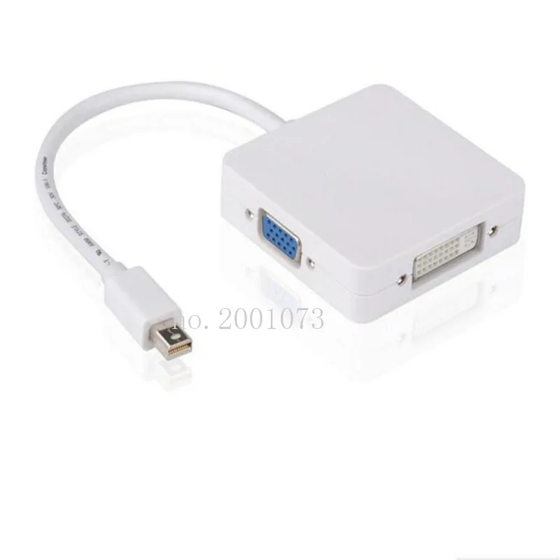 Mini DP порта Thunderbolt к VGA, HDMI, DVI HDMI конвертер адаптер кабель для iMac Mac Mini Pro воздуха книги для мониторинга ТВ