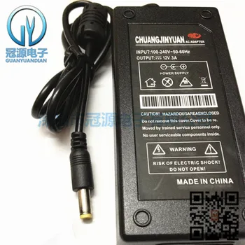 

LCD Monitor Power Adapter Charger 12V3a Monitor Power Supply 3A LED Matching Test Adapter