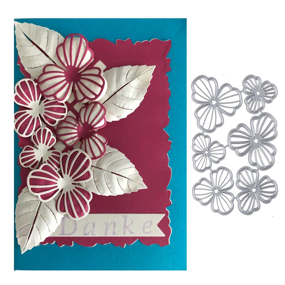 

Estel Flower Frame Crafts Knife Mold Metal Cutting Dies Stencil Scrapbooking for DIY Paper Album Cards Embossing Dies