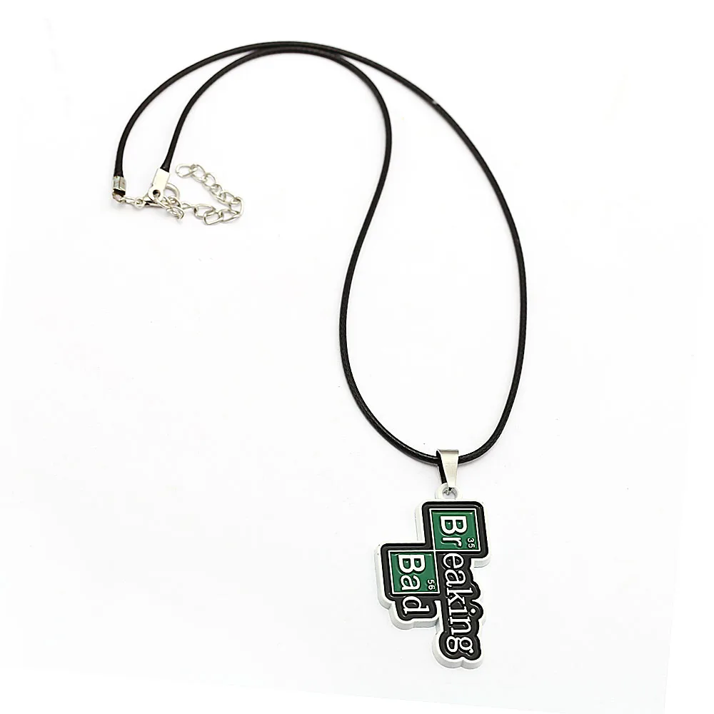 Breaking Bad Necklace Br Ba Walter White Heisenberg Chemical Symbol