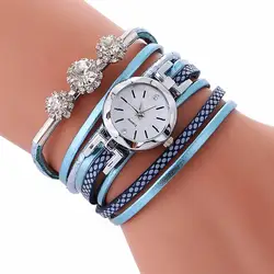 Модные женские часы-браслет для студентов женские наручные часы Новый Стиль искусственная кожа с примесями скрытая застежка наручные часы