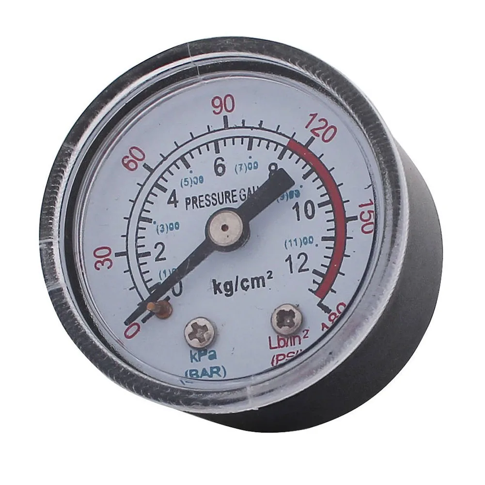 New 1/8ZG Male Thread 0 180PSI 1 11BAR Air Compressor Pressure Gauge