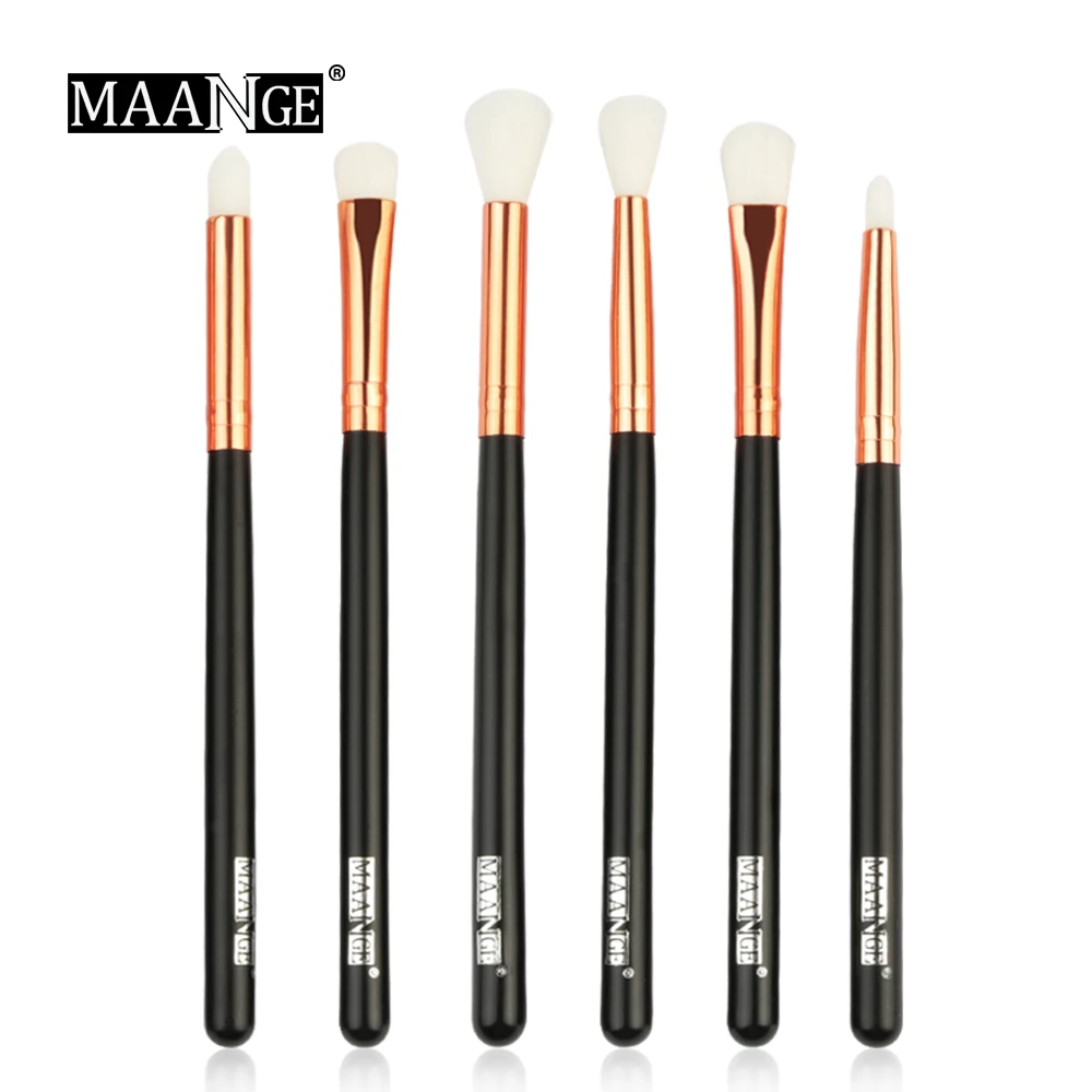 

MAANGE Eye Shadow Brushes Set Professional 1/6pcs Makeup Brush For Eyeshadow Blend Concealer Shading Highlighter Make Up Brush