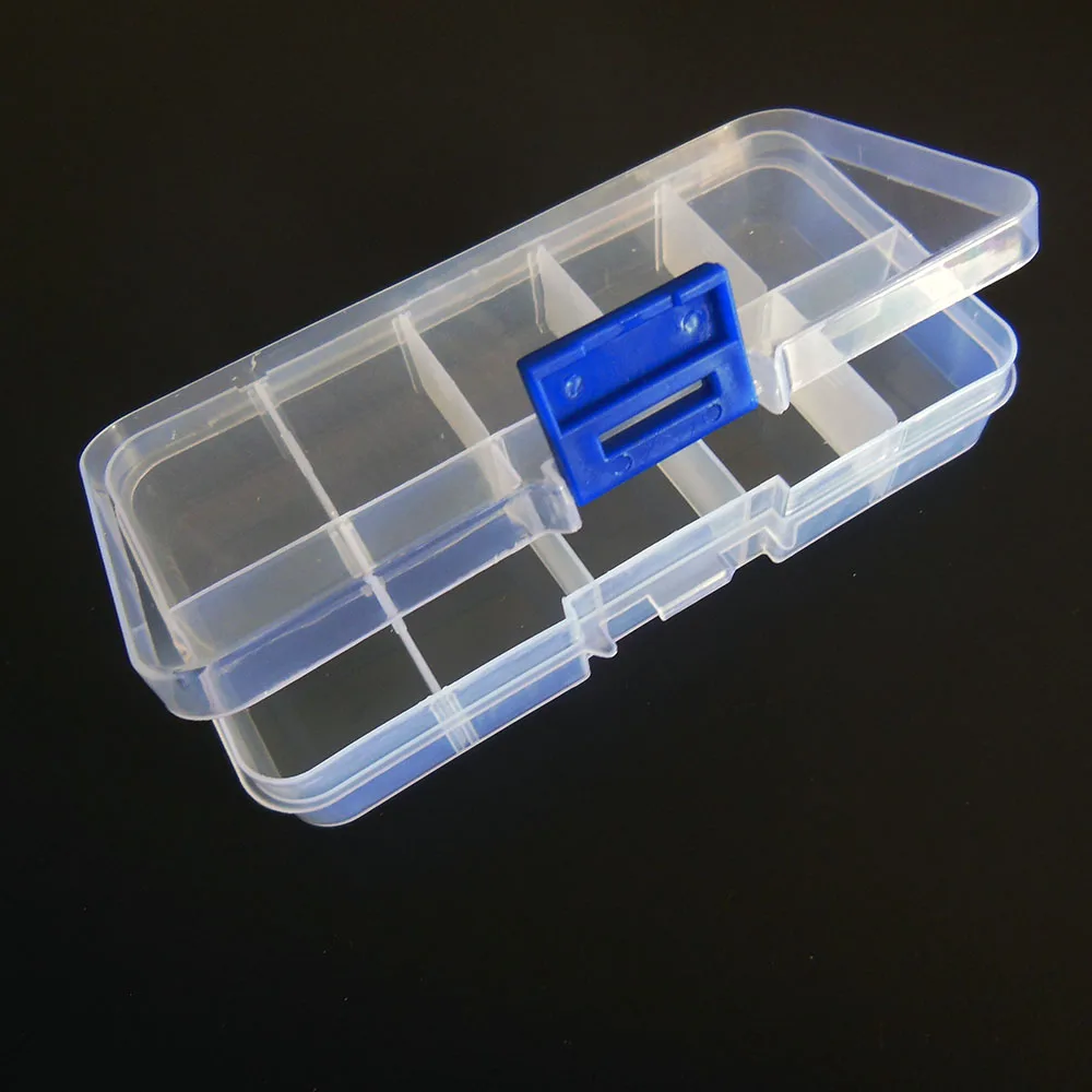Compartments Container Case Nails Art Empty Storage Nail Tool Box