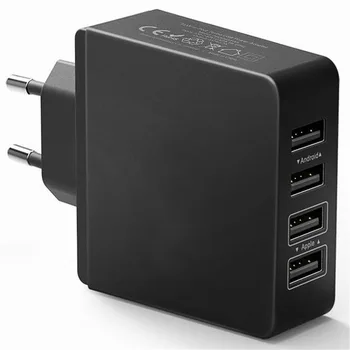 5v 3.4Aマルチポートusb充電器アダプタデュアルポート急速充電器延長携帯電話急速充電iphone 11 サムスンxiaomi