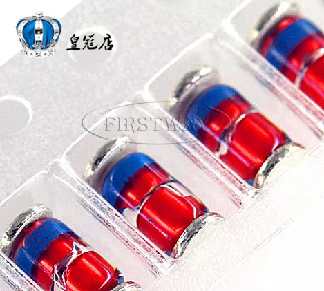 SMD Диод Зенера 1N4744 ZM4744A 15V LL41 1W ST цилиндрическая стеклянная трубка ZM4744 tube tube glass