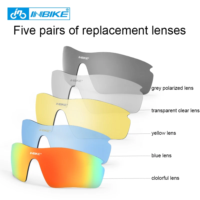 INBIKE يستقطب الدراجات نظارات دراجة النظارات الشمسية الدراجة نظارات نظارات العين النظارات نظارات نظارات الأشعة فوق البنفسجية واقية ciclismo