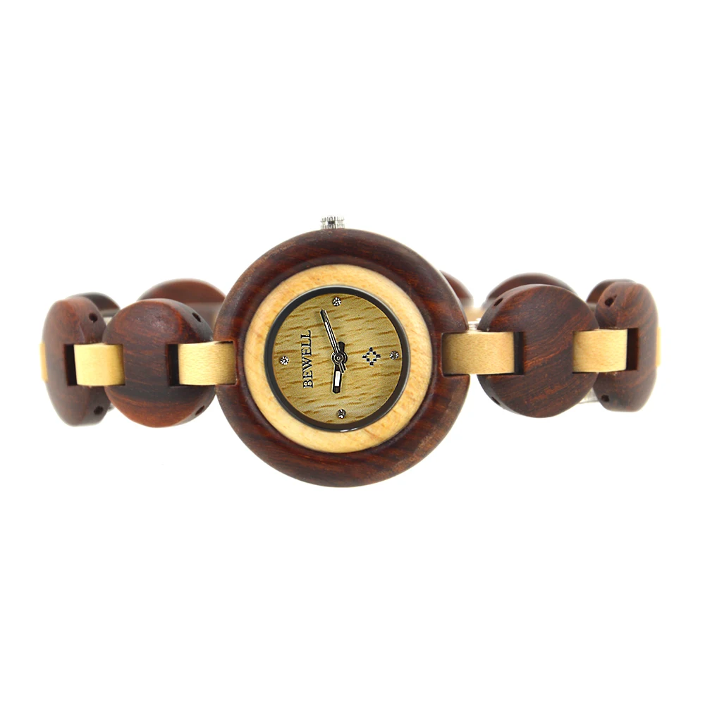 BEWELL WOODEN WATCH