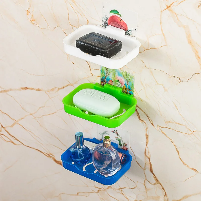 FEIGO держатель для присоски крепкий держатель для мыла/Коробка для мыла/мыльница современная ванная комната аксессуары кухонная сливная система хранения F25