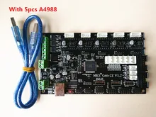 МКС GEN 2Z схема материнской платы поддерживает двойной z-оси двигателя МКС управления ramps1.4 борту совместим поддержка A4988 drv8825 tmc2100