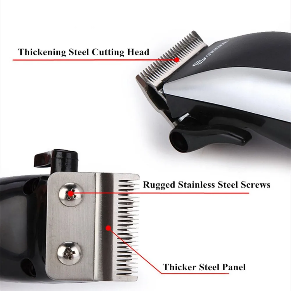 Professional Electric Hair Trimmer Clipper Cutting Machine Men Kids Adult Shaver With Long Comb Professional Electric Hair Trimmer Clipper Cutting Machine Men Kids Adult Shaver With Long Comb