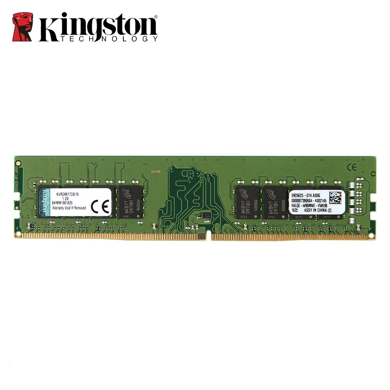 Оперативная память Kingston DDR4 8 ГБ 4 16 2400 МГц|Оперативная память| |