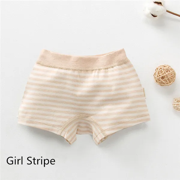 Soft Organic Cotton Children's Teenager Underwear Colored Boys Shorts