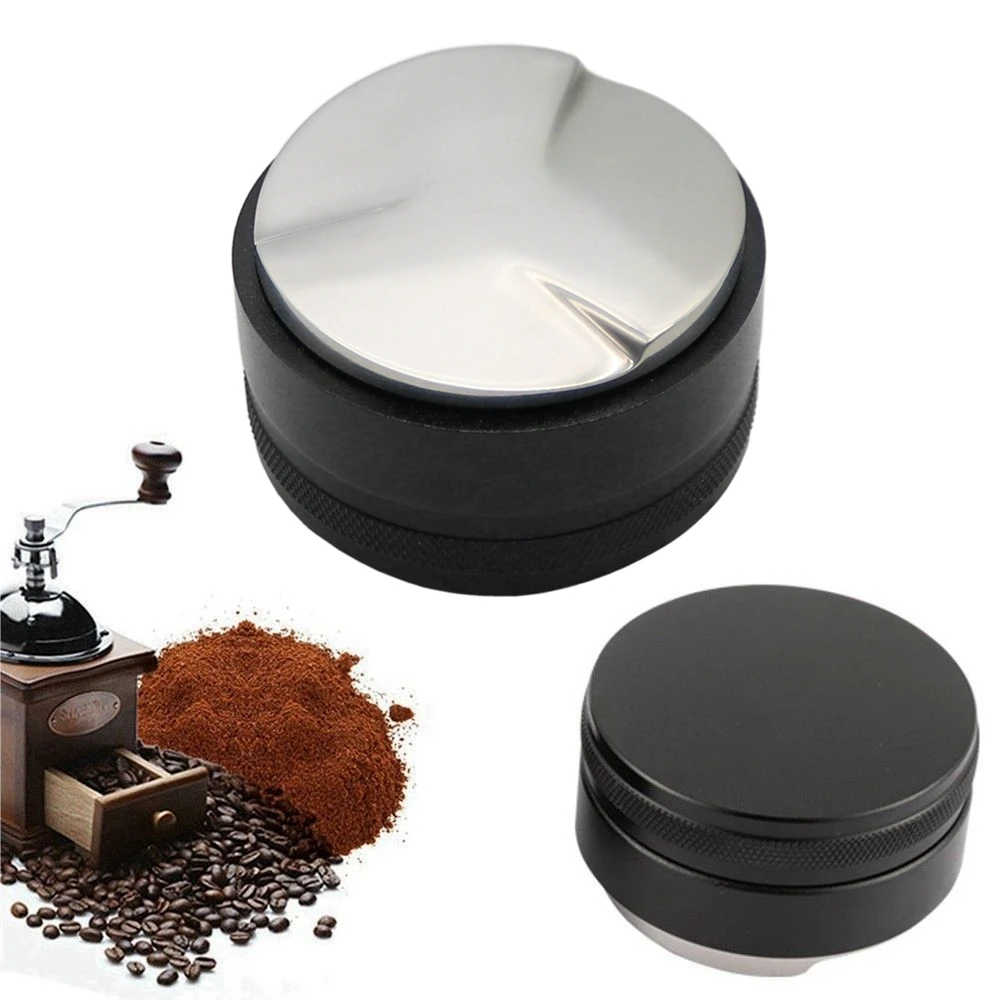 

58mm Espresso Powder Distributor with Three-Angled-Slopes Base Coffee Tamper