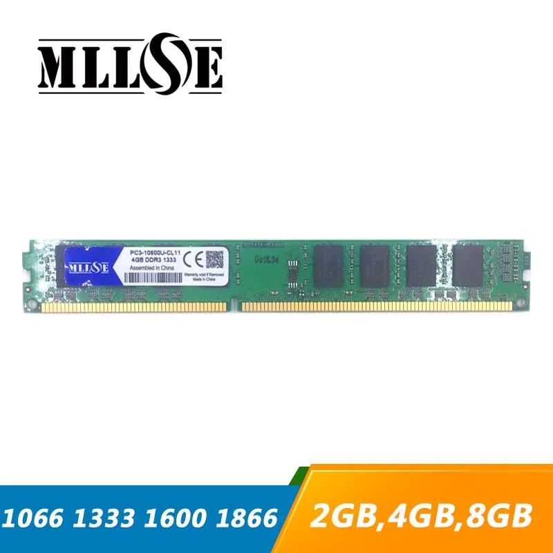 Оперативная память DDR3 4 ГБ 8 2 1066 1333 1600 МГц 1866 ОЗУ Память DIMM для настольного ПК 4G