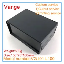 1 шт./лот, профессиональная проектная коробка, железный металлический материал, корпус, чехол 150*70*100 мм, порошковая поверхность для оборудования