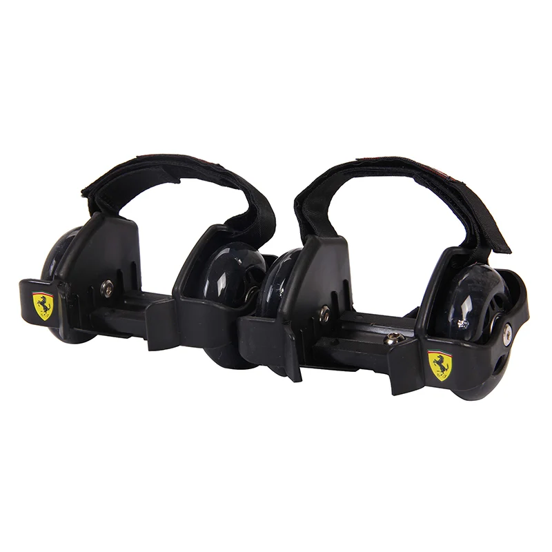 قابل للتعديل ضوء الأسطوانة كعب أحذية التزلج على الجليد فلاش عجلة شفرات سرعة التزلج على الجليد