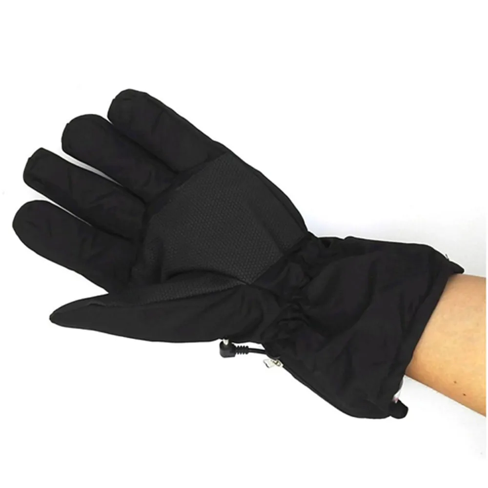 2018 Новая мода Дизайн зима Подогрев мужские перчатки потепления портативный батарея Мягкие Спорт на открытом воздухе