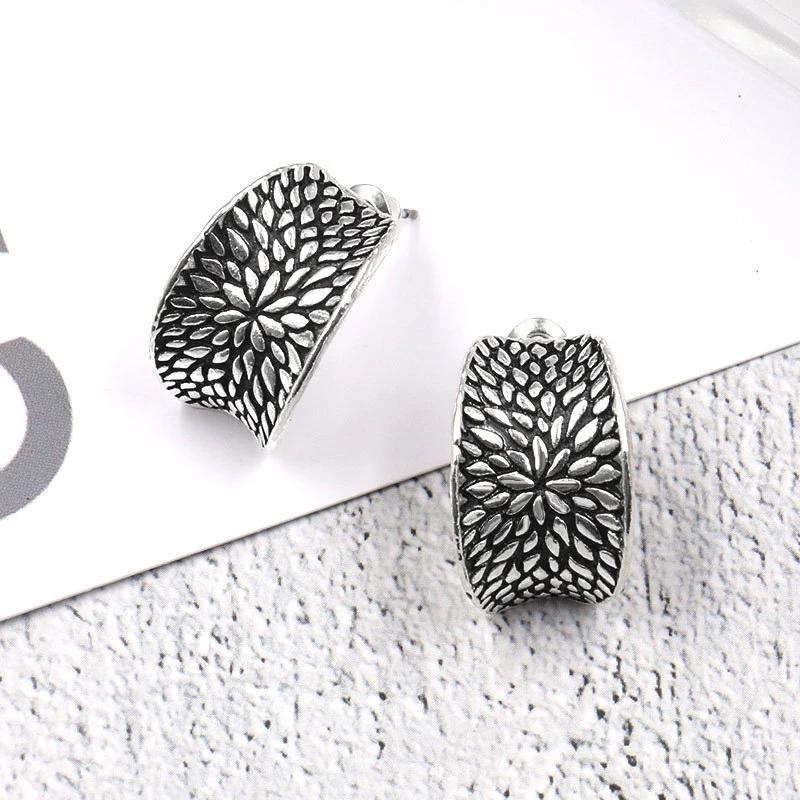 

Exaggerated Pop Earrings Personality Pattern Stars Temperament Chic Earrings Bohemian Simple Romantic Jewelry