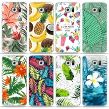

Summer Sea Watermelon Ice Cream fall Floral Phone Case For SamSung Galaxy S7 Edge S5 S6 S8 S9 Plus J1 A5 A6 2018 Soft TPU Cover