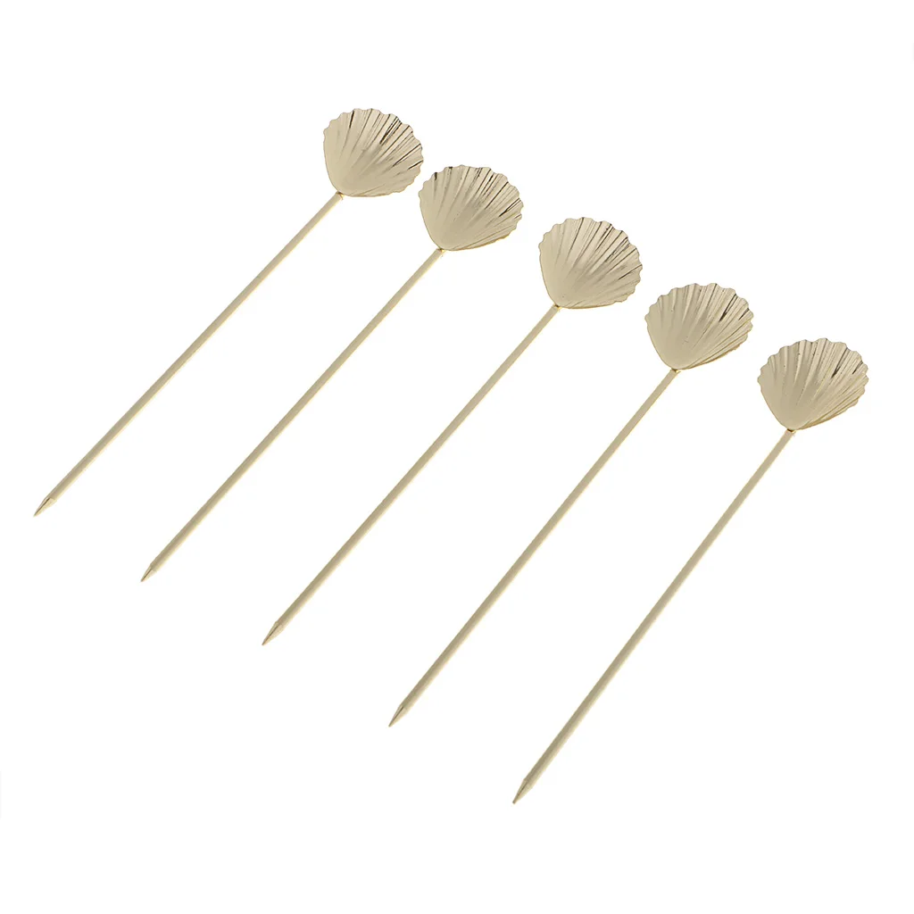 MagiDeal Buffet Cupcake Fruit Fork Cake Dessert Salad Sticks Food Drinks Picks for Party Supplies Tableware Serveware