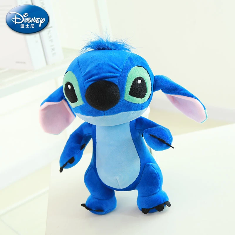 Disney 40 см мультфильм станция издание стежка Плюшевые игрушки стежка Dude синяя кукла мышка подарок на день рождения для детей дома игрушки - Color: picture