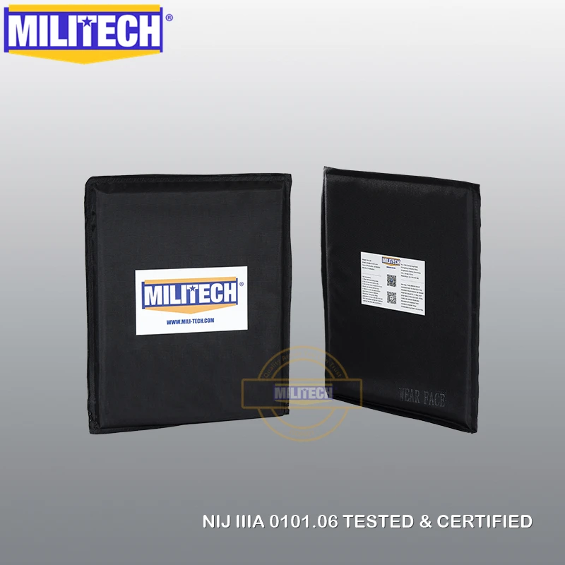 MILITECH 8 ''x 10'' пара комплект арамидных баллистических панель пуленепробиваемая пластина подставки средства ухода за кожей панцири мягкие Armour