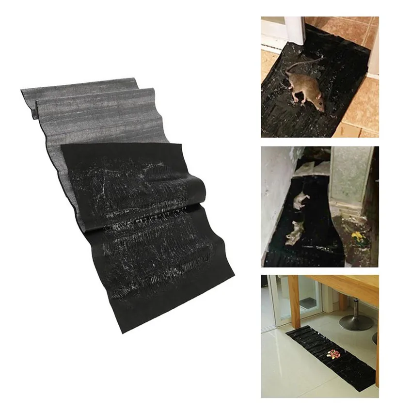 TTLIFE 1.2M Big Size Mice Mouse Traps Board Super Sticky Rat Snake Bug Safe Sticky Rat Glue Trap Mice Glue Non-toxic Pest Reject
