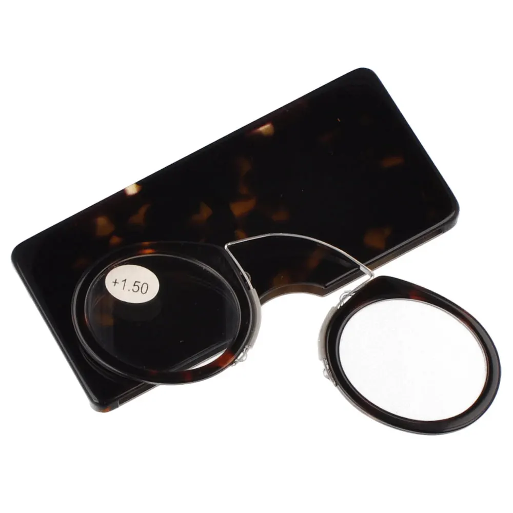 Clip Nose Mini Reading Glasses for women Optical Men With Box Prescription Eyeglasses | Аксессуары для одежды