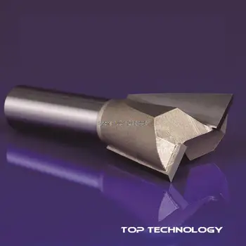 

1/2*1-1/8(28.6mm) Factory price 1pc Free shipping MDF Woodworking Dovetail Milling Cutter Engraving tool 3109