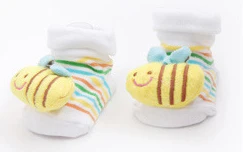Милые Нескользящие хлопковые носки с рисунком животных из мультфильма прогулочная обувь для новорожденных, малышей, маленьких детей, мальчиков и девочек 0-18 месяцев - Цвет: 05