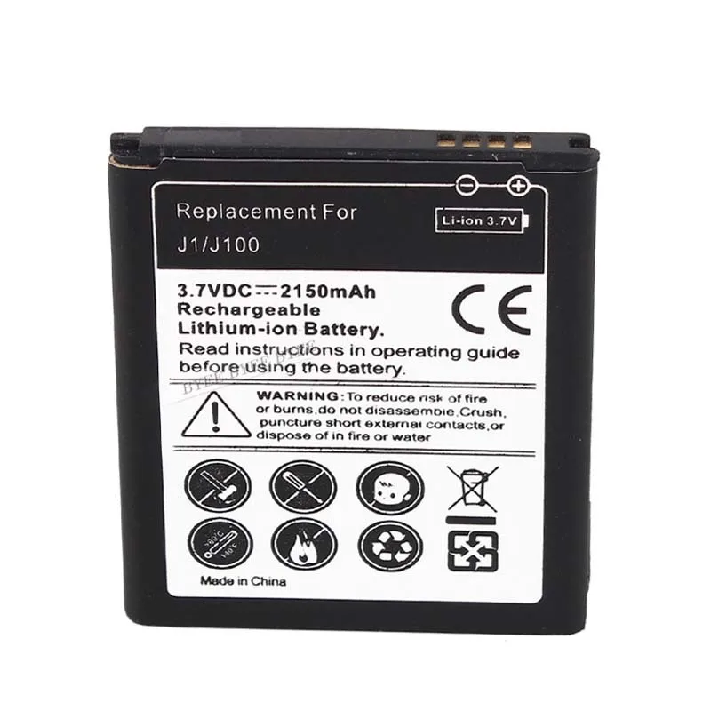 2150mah for Samsung Galaxy J1/J100 Mobile Cell Phone Replacement Rechargeable Battery batteria High Quality | Мобильные телефоны и