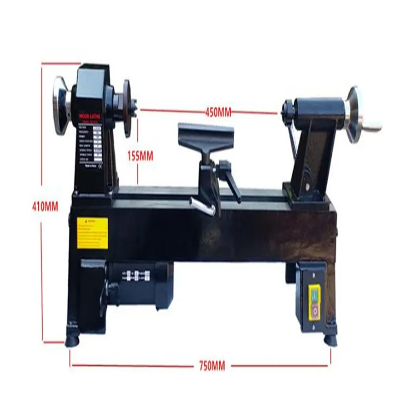 

5 Speed 550W Power Wood Turning Lathe Mini Lathe 30*16 inch