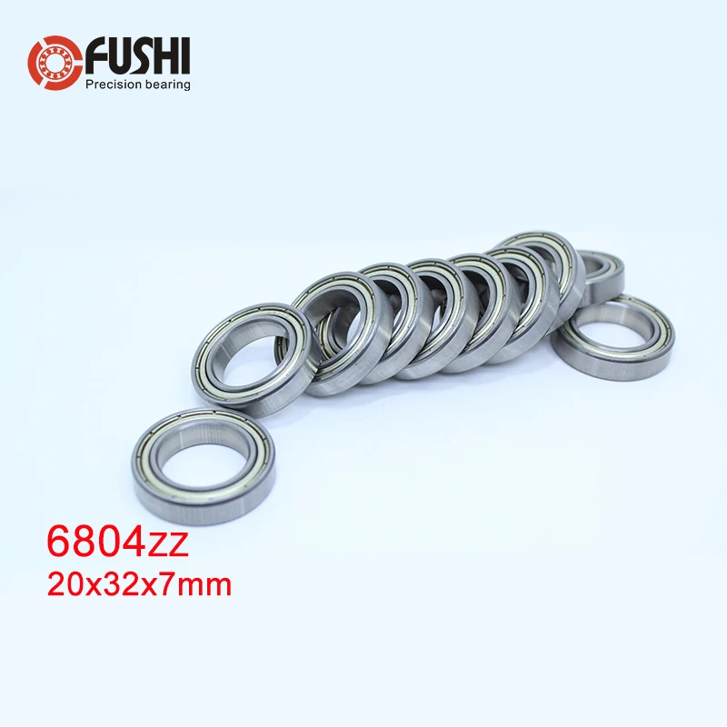 Подшипник 6804ZZ 20*32*7 мм (10 шт.) фотометрическая тонкая секция 61804Z 6804 звеньев 6804Z |