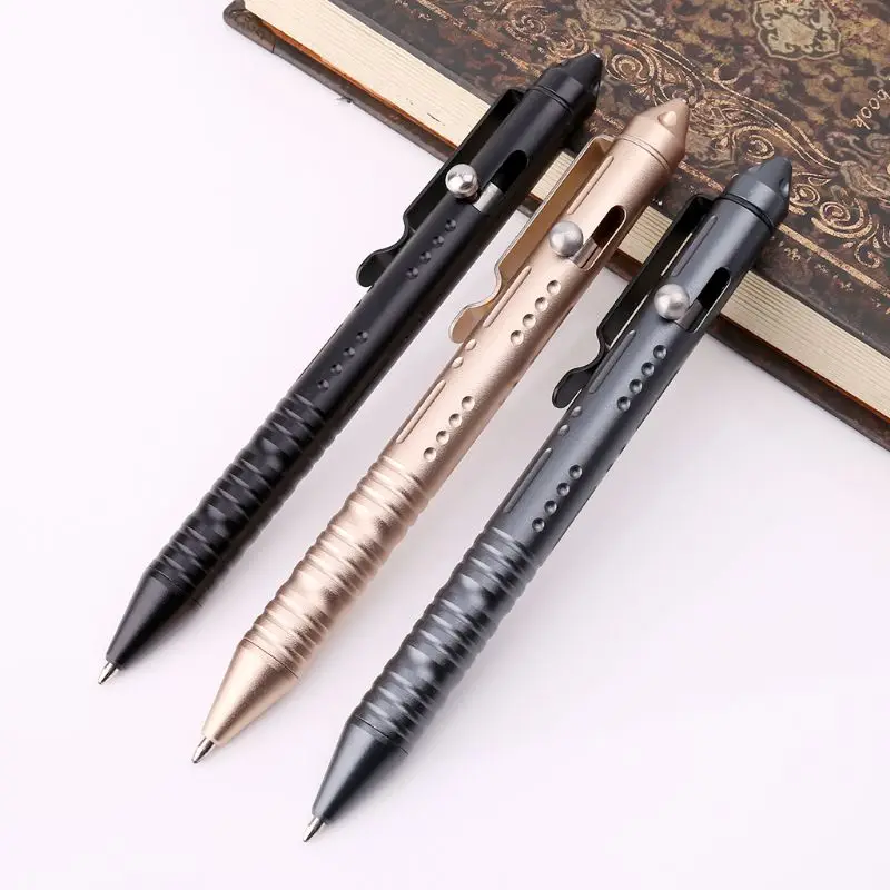 

Self Defense Tactical Survival Ballpoint Pen Glass Breaker Multi-functional Outdoor Tools Personal Safety Protection