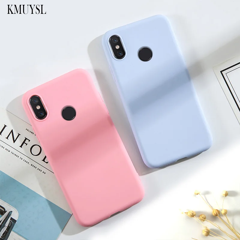 Чехол для Xiaomi Redmi 7 Note 5 6 Pro 6A Plus черный чехол карамельных цветов Mi 9 SE 8 Lite A1 A2 Mix 3 GO